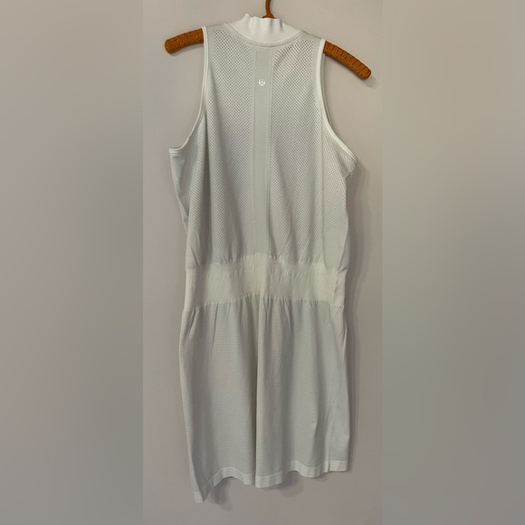 Lululemon White Sleeveless Dress sz 8 - Picture 2 of 8
